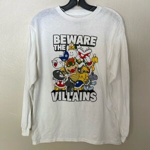 NWOT Super Mario long Sleeve Tee. XL